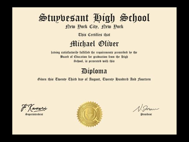 High School Diploma
