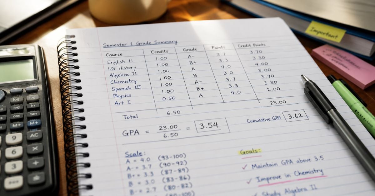 What Is a Good GPA? Benchmarks for High School and College